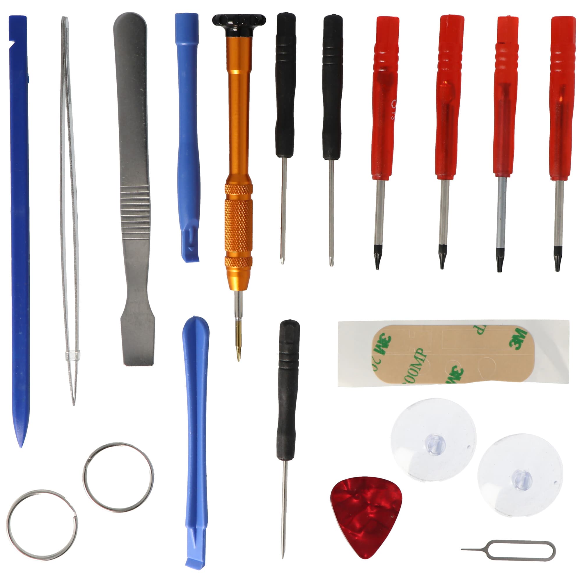 Jeu d'outils 17x pour iPhone 4, 4S, 5, 5C, 5S pour le changement de batterie
