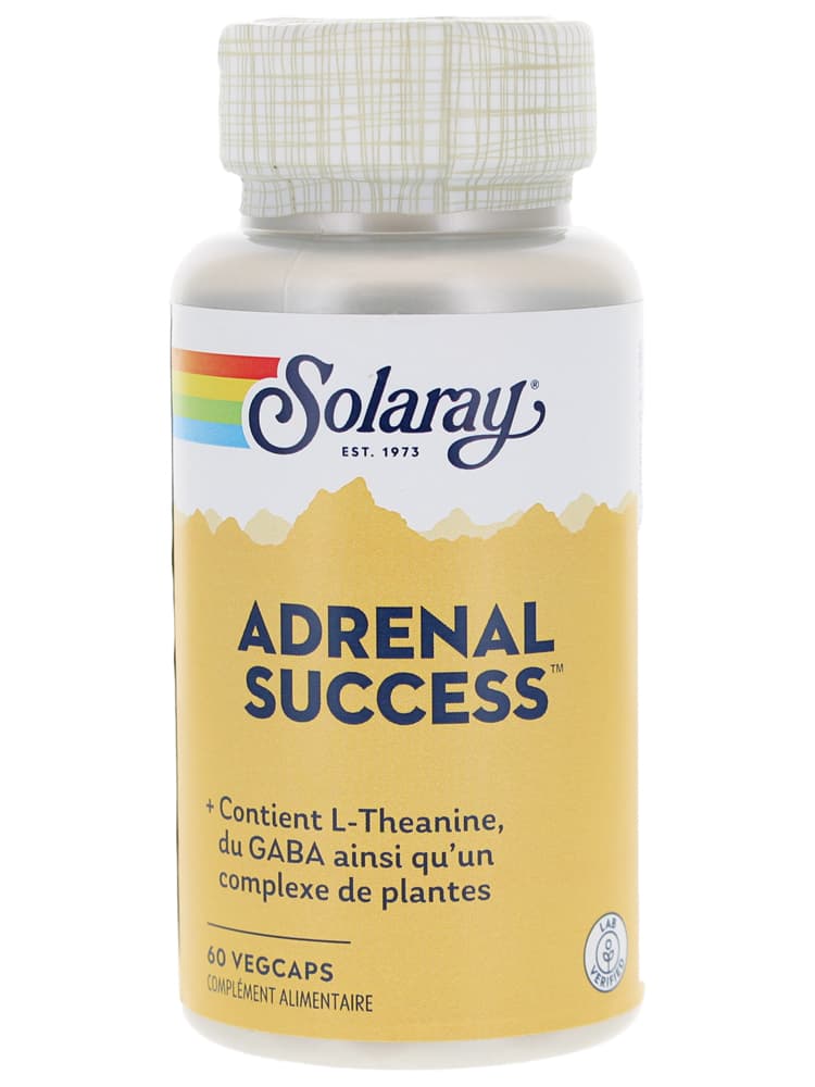 Solaray Adrenal Success - 60 Caps. Vég.