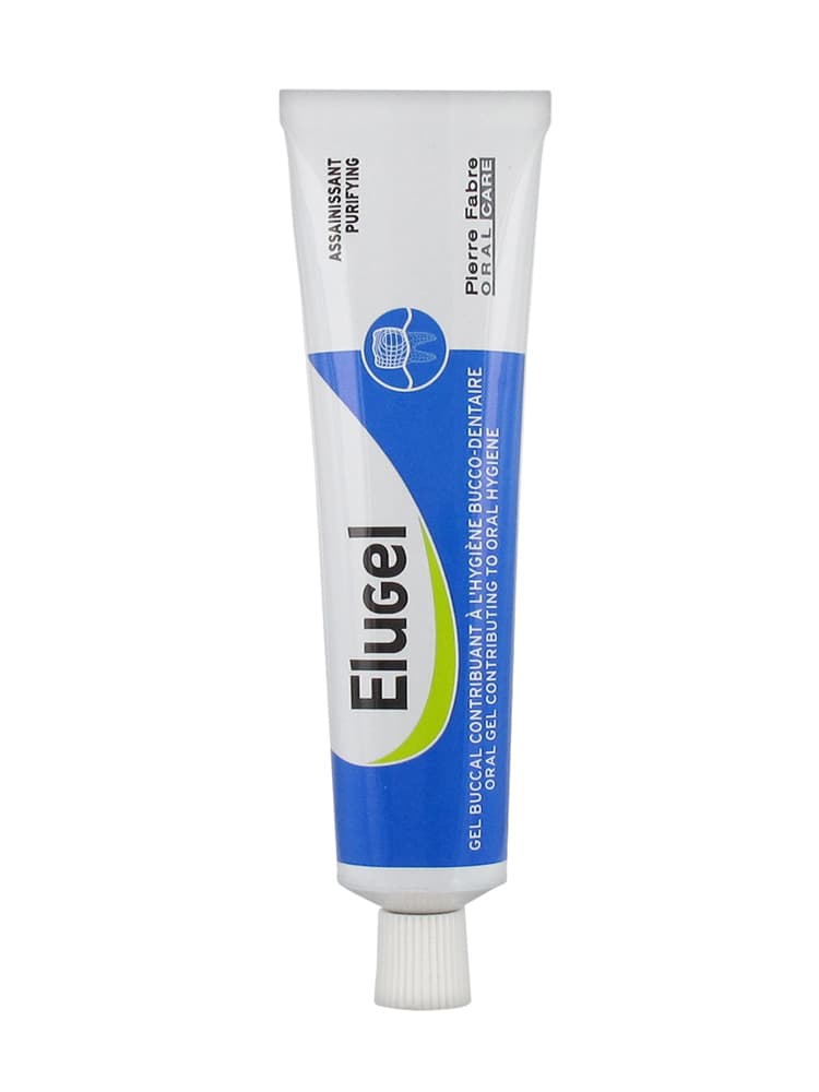 Pierre Fabre Oral Care Elugel Gel Buccal Réduction Plaque Dentaire 40 ml