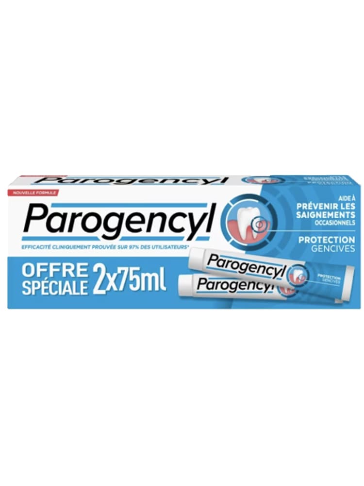Parogencyl Prévention Gencives 2 x 75 ml